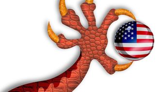 In the Dragon&#39;s Grip Illustration by Greg Groesch/The Washington Times