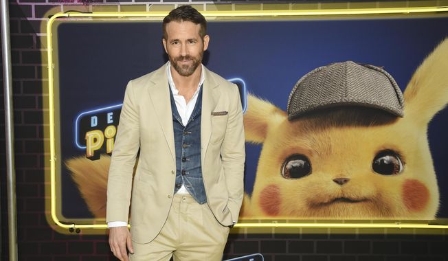 Actor Ryan Reynolds attends the premiere of &amp;quot;Pokemon Detective Pikachu&amp;quot; at Military Island in Times Square on Thursday, May 2, 2019, in New York. (Photo by Evan Agostini/Invision/AP)