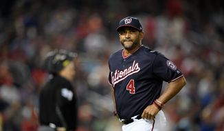 Washington Nationals manager Dave Martinez paid his dues through 16 years as a major leaguer and 10 years as bench coach. But in 200 games as the Nationals&#39; manager, Martinez has been less than impressive. Sloppy play and questions about bullpen management have plagued the team the last two seasons. (Associated Press)