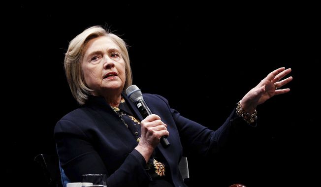 Hillary Clinton&#x27;s interview with the FBI has been the subject of much criticism. (Associated Press) ** FILE **