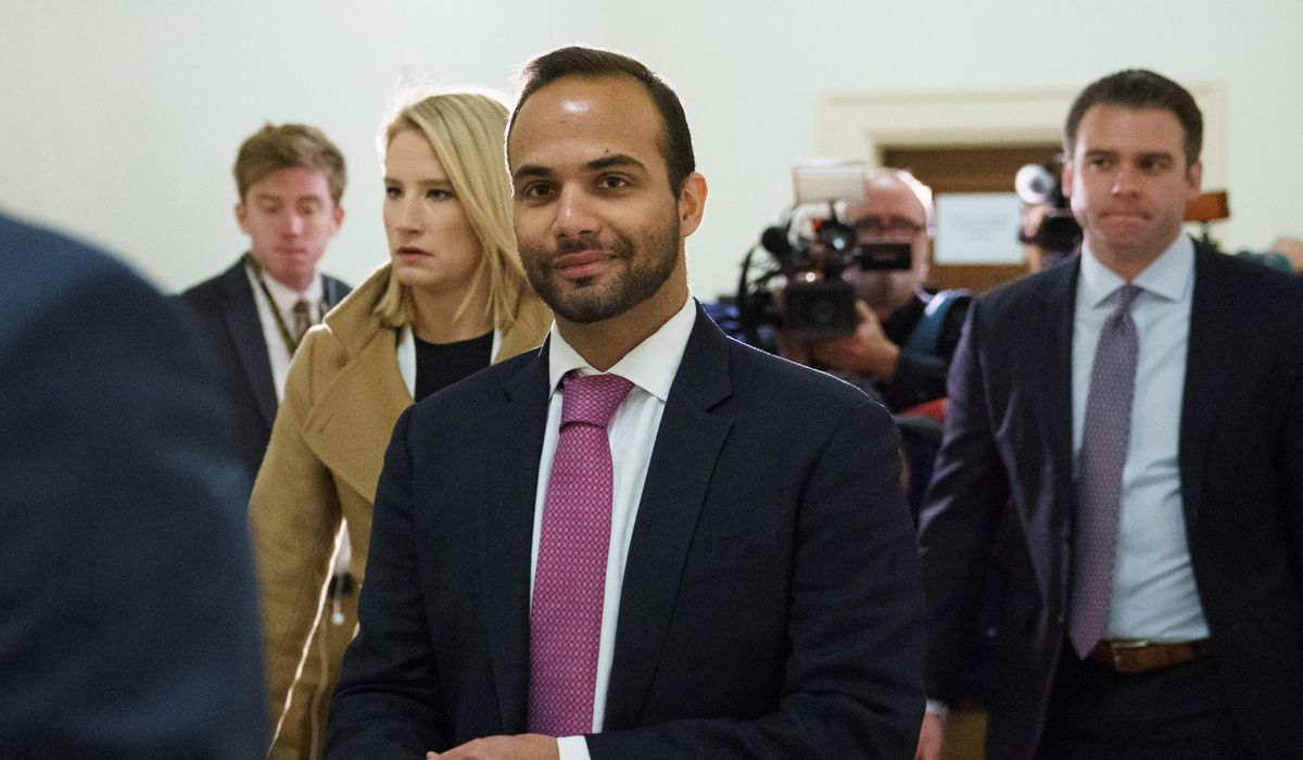 NextImg:George Papadopoulos wants the FBI’s spy video of him in the Trump-Russia collusion files