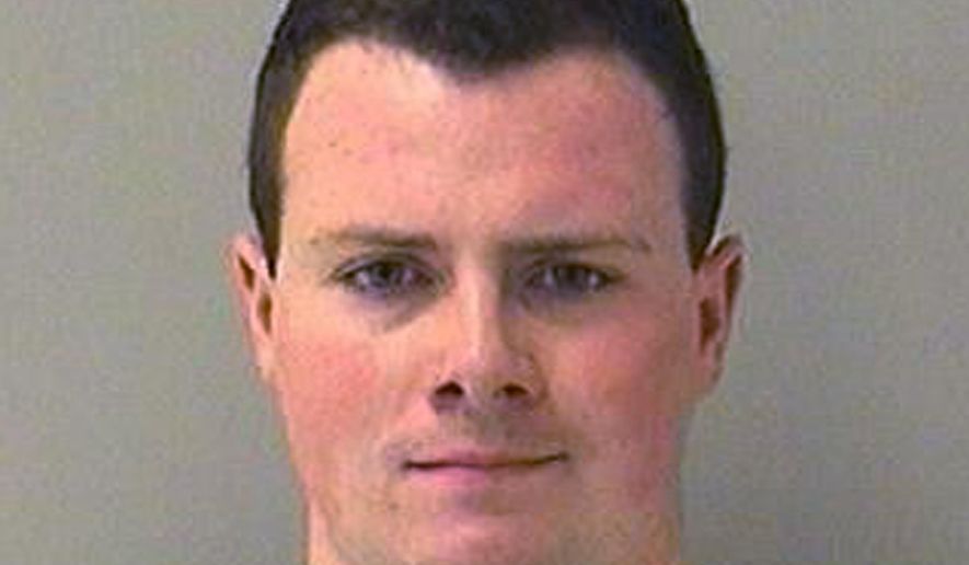 This undated photo provided by the Kane County Sheriff's Department in St. Charles, Ill., shows Thomas Summerwill. Summerwill has been charged with second-degree murder in his mother's baseball bat beating death. Bond was set at $300,000 Tuesday, May 14, 2019 for Summerwill of Campton Hills, Ill., where police say they responded March 24 to Summerwill's home and found 53-year-old Mary Summerwill. She later died at a Geneva hospital. Thomas Summerwill's attorney, Liam Dixon, called Mary Summerwill's death a "horrible accident." (Kane County Sheriff's Department via AP)