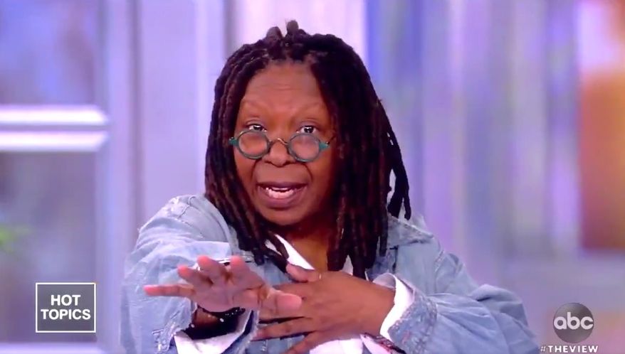 Whoopi Goldberg of ABC&#39;s &quot;The View&quot; says Massachusetts Sen. Elizabeth Warren &quot;can&#39;t face&quot; American voters if she can&#39;t face questions from Fox News, May 15, 2019. (Image: ABC, &quot;The View&quot; screenshot)