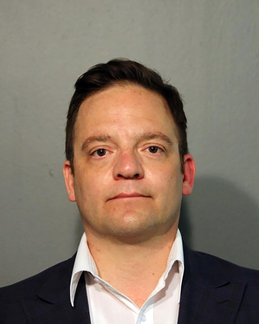 This Tuesday, May 14, 2019 booking photo released by the Chicago Police Department shows Chicago Alderman Proco "Joe" Moreno. Police have arrested the Chicago alderman on charges alleging that he lied when he reported his car had been stolen in January. Police say a news release that Moreno was arrested May 14 on felony charges of insurance fraud and obstruction of justice. (Chicago Police Department via AP)
