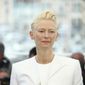 Actress Tilda Swinton poses for photographers at the photo call for the film &#x27;The Dead Don&#x27;t Die&#x27; at the 72nd international film festival, Cannes, southern France, Wednesday, May 15, 2019. (Photo by Joel C Ryan/Invision/AP)