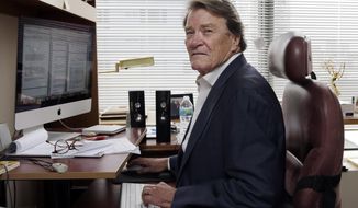 FILE - This Sept. 12, 2017 file photo shows &amp;quot;60 Minutes&amp;quot; correspondent Steve Kroft in his office in New York. CBS says Kroft, 73, will retire from the news magazine at Sunday’s season finale. (AP Photo/Richard Drew, File)