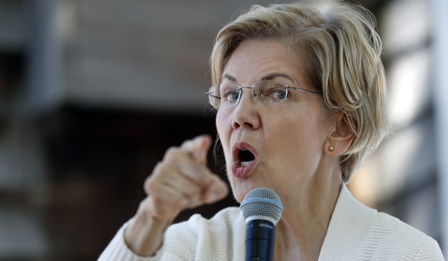 &quot;The overwhelming majority of Americans have no desire to return to the world before Roe v. Wade. And so the time to act is now,&quot; said Sen. Elizabeth Warren of Massachusetts. (Associated Press)
