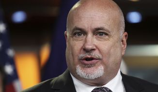 In this June 16, 2016, photo, Rep. Mark Pocan, D-Wis., speaks at a news conference on Capitol Hill in Washington. (Associated Press) **FILE**