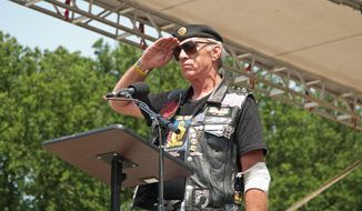 Sgt. Artie Muller, Rolling Thunder, Inc. co-founder and executive director. (Photo by Lee Stalsworth.)