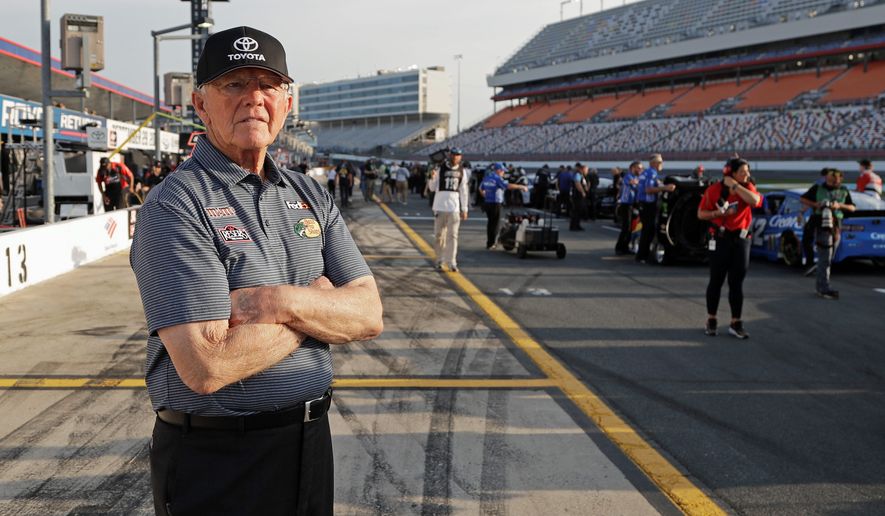 Former Washington Redskins coach and NASCAR racing team owner Joe Gibbs is now immortalized as a leader in two major halls of fame. (ASSOCIATED PRESS)