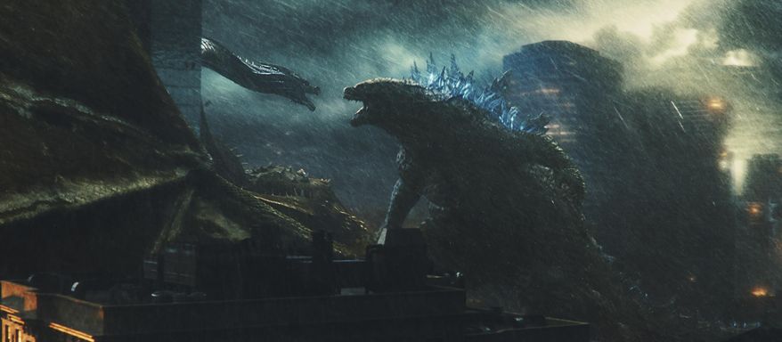 This image released by Warner Bros. Pictures shows a scene from "Godzilla: King of the Monsters." (Warner Bros. Pictures via AP)