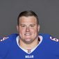 FILE - This is a 2017 file photo showing Richie Incognito of the Buffalo Bills NFL football team. The Oakland Raiders have agreed to a one-year deal with troubled guard Richie Incognito. A person familiar with the deal said Tuesday, May 28, 2019, the two sides came to agreement after a few weeks of discussion. The person spoke on condition of anonymity because the signing has not been announced. (AP Photo/File)