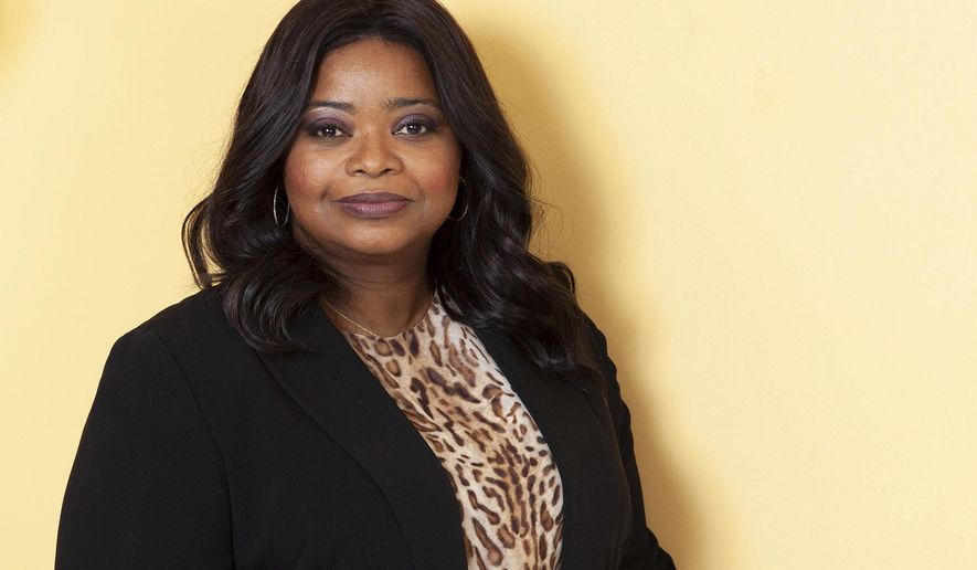 This May 15, 2019 photo shows actress Octavia Spencer poses for a portrait at the Beckett Mansion in Los Angeles to promote her film, "Ma." (Photo by Rebecca Cabage/Invision/AP)