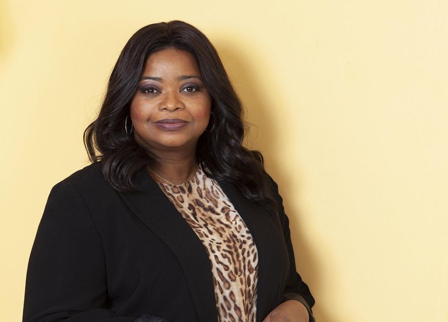 This May 15, 2019 photo shows actress Octavia Spencer poses for a portrait at the Beckett Mansion in Los Angeles to promote her film, "Ma." (Photo by Rebecca Cabage/Invision/AP)
