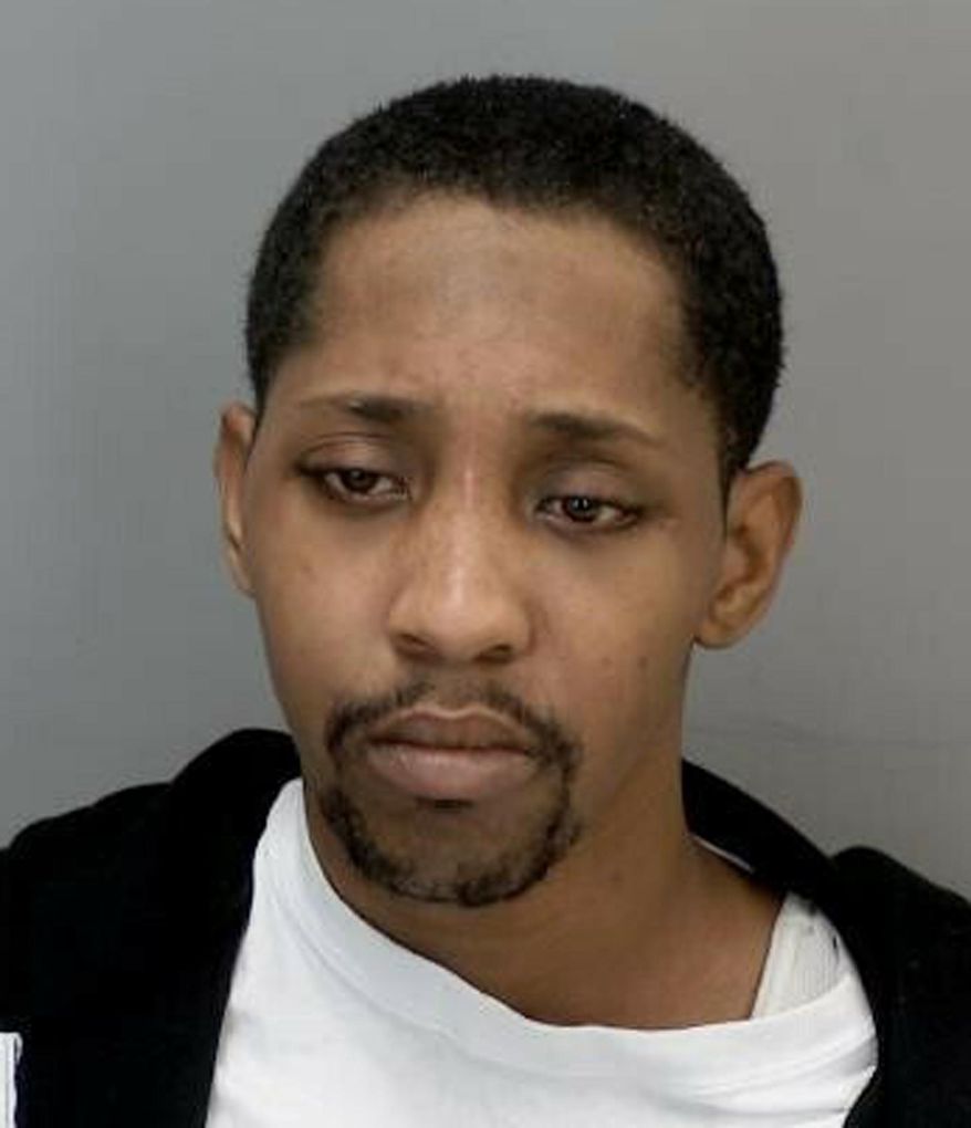 This undated photo provided by the Ingham County Sheriff's Office shows Damerious Church. The Detroit-area man has been charged with second-degree murder following a March crash along Interstate 96 in mid-Michigan that left his two children dead. (Ingham County Sheriff's Office via AP)