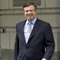 In this May 23, 2018, file photo, Paul Manafort, President Donald Trump&#39;s former campaign chairman, leaves the Federal District Court after a hearing in Washington. (AP Photo/Jose Luis Magana, File) **FILE**