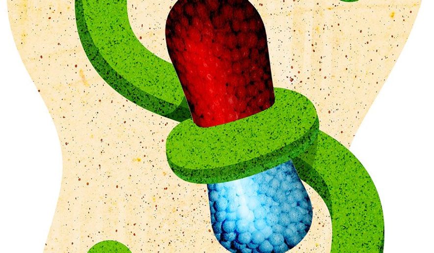 Squeezing Free Market Drugs Illustration by Greg Groesch/The Washington Times