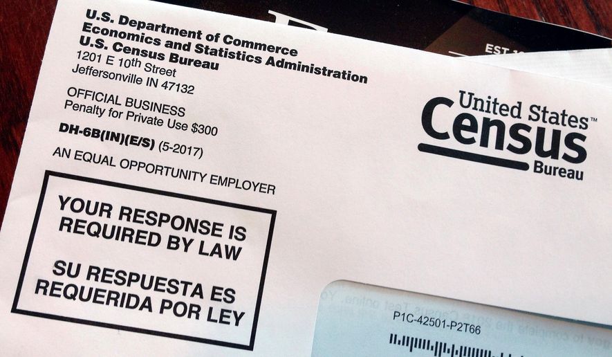 The U.S. Census Bureau and the citizenship question for the 2020 census continue to spark many discussions. (Associated Press) ** FILE **
