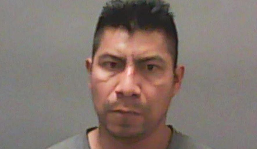 This undated photo provided by the Newton County Sheriff's Office in Kentland, Ind., shows Edgar Gardozo-Vasquez. An animal rights group that infiltrated a popular Indiana dairy farm and captured disturbing undercover video that has led to animal cruelty charges against three former farm workers including Gardozo-Vasquez released new footage Wednesday, June 12, 2019, showing workers punching and striking adult cows with poles while loading them into a farm milking carousel. (Newton County Sheriff's Office via AP)