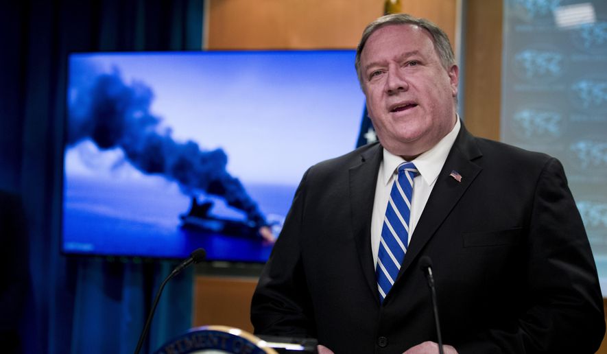 &quot;The American people should rest assured we have high confidence with respect to who conducted these attacks as well as who conducted other attacks within the last 40 days,&quot; said Secretary of State Mike Pompeo. (Associated Press/File)