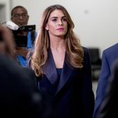 Former White House communications director Hope Hicks arrives for closed-door interview with the House Judiciary Committee on Capitol Hill in Washington, Wednesday, June 19, 2019. (AP Photo/Andrew Harnik) **FILE**