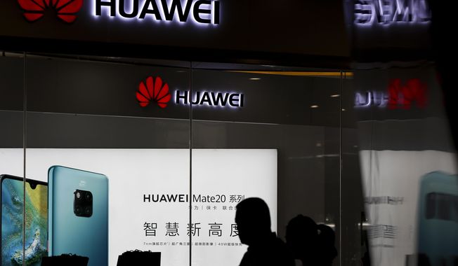 A cybersecurity study of Huawei equipment found that 55% of the Chinese company&#x27;s hardware devices tested contained at least one backdoor access point. (Associated Press/File)