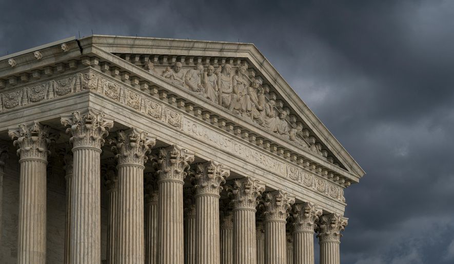 The Supreme Court said agencies can deny Freedom of Information Act requests for &quot;confidential&quot; data about contractors that could affect those businesses&#39; competitive edge. (Associated Press/File)