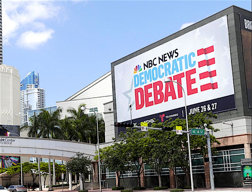 Civility experts have a message for the 20 Democratic candidates as the prepare to clash onstage in the party&#39;s first official presidential debate on Wednesday. Behave. (AP Photo)
