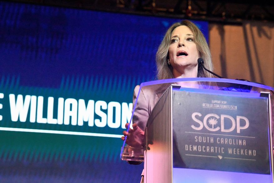 Marianne Williamson Associated Press photo