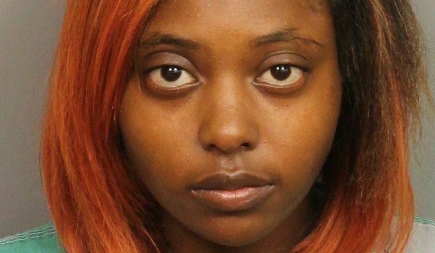 This photo provided by Jefferson County Sheriff’s Office shows Marshae Jones. Jones, whose fetus died after she was shot in a fight, has been charged with manslaughter, while the woman accused of shooting her has been freed. She was indicted by the Jefferson County grand jury Wednesday, June 26, 2019. She was five months pregnant when 23-year-old Ebony Jemison shot her in the stomach during a December altercation regarding the fetus's father. (Jefferson County Sheriff’s Office via AP)