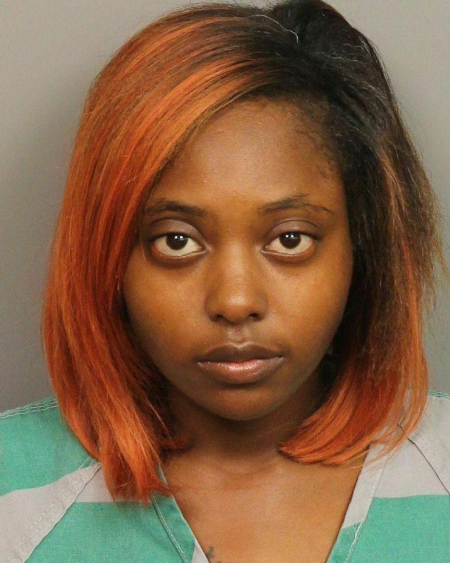 This photo provided by Jefferson County Sheriff’s Office shows Marshae Jones. Jones, whose fetus died after she was shot in a fight, has been charged with manslaughter, while the woman accused of shooting her has been freed. She was indicted by the Jefferson County grand jury Wednesday, June 26, 2019. She was five months pregnant when 23-year-old Ebony Jemison shot her in the stomach during a December altercation regarding the fetus's father. (Jefferson County Sheriff’s Office via AP)
