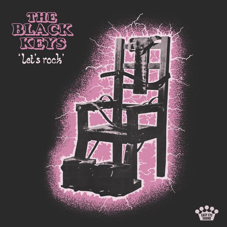 This cover image released by Easy Eye Sound/Nonesuch Records shows "Let's Rock," the latest release by The Black Keys. (Easy Eye Sound/Nonesuch Records via AP)