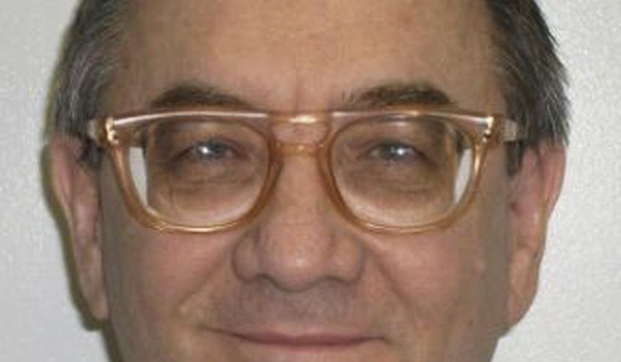 This June 29, 2011 photo provided by the Oklahoma Department of Correction shows James Pavatt. A federal appeals court has reinstated the death sentence of Pavatt, an Oklahoma man convicted in the fatal shooting of his lover's estranged husband. The full 10th Circuit Court of Appeals on Thursday, June 27, 2019 voted 10-3 to overturn a three-judge panel’s 2-1 ruling in 2017 that overturned the death sentence of Pavatt on the grounds that the state failed to prove the November 2001 shooting death of Rob Andrew was “especially heinous, atrocious or cruel.” (Oklahoma Department of Corrections via AP) .