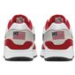 This undated product image obtained by The Associated Press shows Nike Air Max 1 Quick Strike Fourth of July shoes that have a U.S. flag with 13 white stars in a circle on it, known as the Betsy Ross flag, on them. Nike is pulling the flag-themed tennis shoe after former NFL quarterback Colin Kaepernick complained to the shoemaker, according to the Wall Street Journal. (AP Photo)