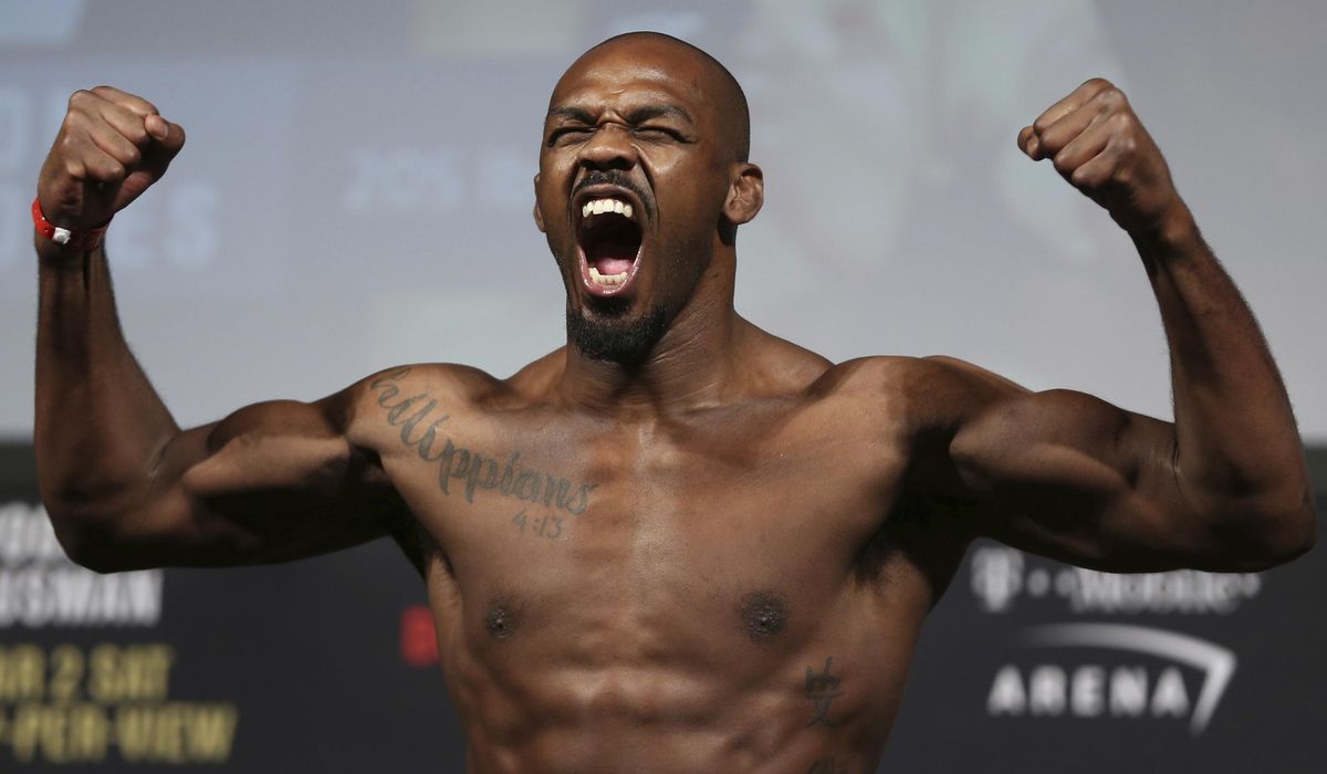 NextImg:UFC champion Jon Jones lifts spirits of teen taunted in yearbook