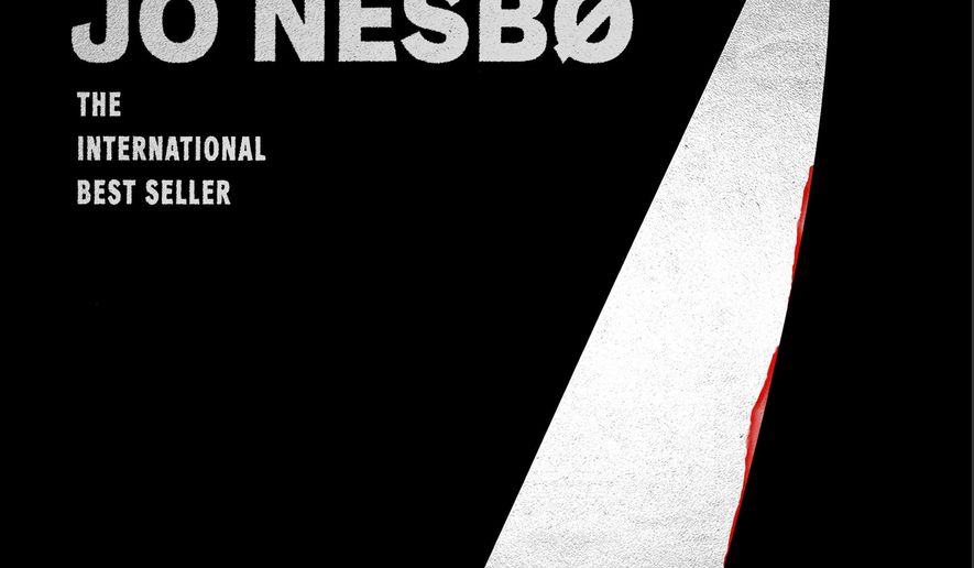 This cover image released by Alfred A. Knopf shows "Knife," by Jo Nesbo. (Alfred A. Knopf via AP)