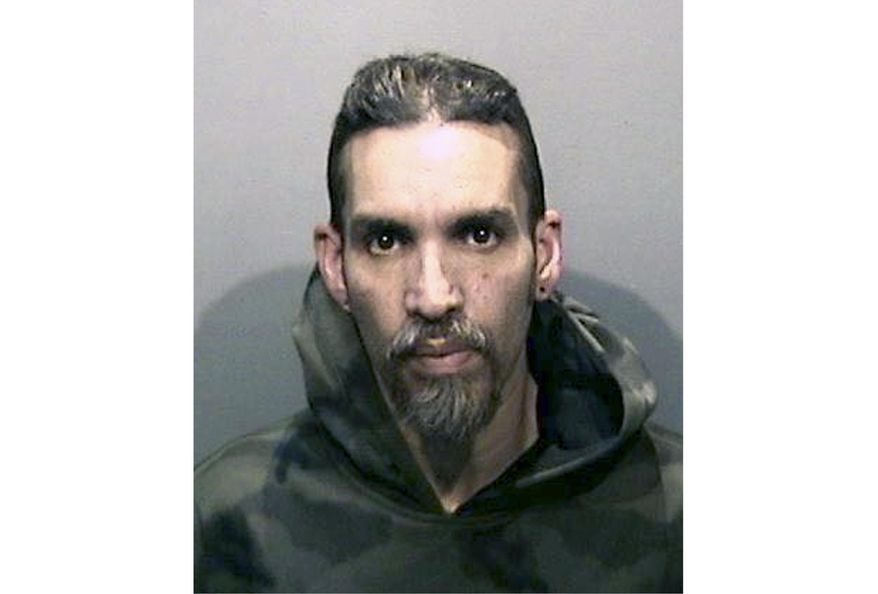FILE - This Monday, June 5, 2017, file photo released by the Alameda County Sheriff's Office shows Derick Almena at Santa Rita Jail in Alameda County, Calif. The leader of a San Francisco Bay Area warehouse where a fire killed 36 people more than two years ago has taken the stand in his defense for the first time. Almena is accused of illegally converting the so-called Ghost Ship warehouse into an artist live-work space where the Dec. 2, 2016, fire broke out during an electronic music concert. Almena testified Monday, July 8, 2019 that he feels responsible for building the community of artists and is "responsible for having the idea" for the Ghost Ship. (Alameda County Sheriff's Office via AP, File)