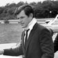 In this July 22, 1969, file photograph, U.S Sen. Edward Kennedy, D-Mass., arrives back home in Hyannis, Mass., after attending the funeral of Mary Jo Kopechne in Pennsylvania. Kopechne drowned when a car driven by Kennedy went off a bridge on Chappaquiddick Island, at the eastern end of Martha&#39;s Vineyard. It&#39;s been 50 years since the fateful automobile accident that killed a woman and thwarted Kennedy&#39;s presidential aspirations. (AP Photo/Frank C. Curtin, File)