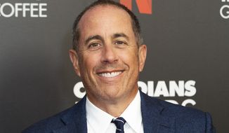 Jerry Seinfeld attends the &amp;quot;Comedians In Cars Getting Coffee,&amp;quot; photo call at The Paley Center for Media, Wednesday, July 17, 2019, in Beverly Hills, Calif. (Photo by Willy Sanjuan/Invision/AP)