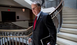 Sen. Doug Jones, Alabama Democrat, won the special Senate election in 2017. Critics say he&#39;s painted himself into a corner because Mr. Jones said he&#39;ll support whoever the Democratic presidential pick is. (Associated Press)