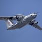 In this file photo taken on Tuesday, May 7, 2019, A Russian Beriev A-50 airborne early warning and control training aircraft flies over Red Square during a rehearsal for the Victory Day military parade in Moscow, Russia.  South Korean air force jets fired 360 rounds of warning shots after a Russian military plane briefly violated South Korea&#39;s airspace twice on Tuesday, Seoul officials said, in the first such incident between the two countries. (AP Photo/Alexander Zemlianichenko, Pool, File)