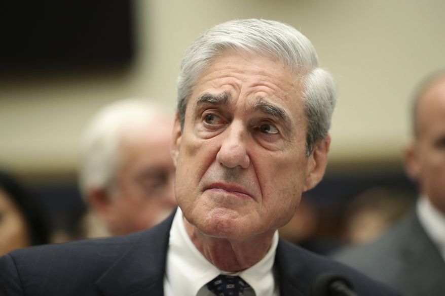 Former special counsel Robert Mueller testifies before the House Judiciary Committee hearing on his report on Russian election interference, on Capitol Hill, in Washington, Wednesday, July 24, 2019. (AP Photo/Andrew Harnik)