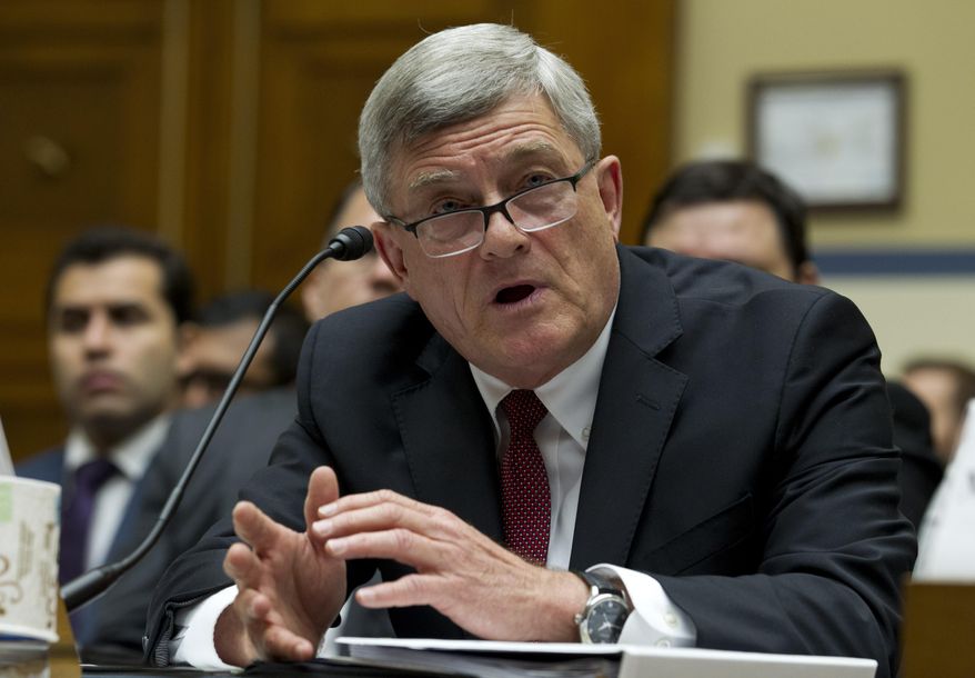 U.S. Census Bureau director Steven Dillingham testifies before the House Oversight subcommittee on Beyond the Citizenship Question: Repairing the Damage and Preparing to Count 'We the People' in 2020', hearing on Capitol Hill in Washington, Wednesday, July 24, 2019. (AP Photo/Jose Luis Magana)