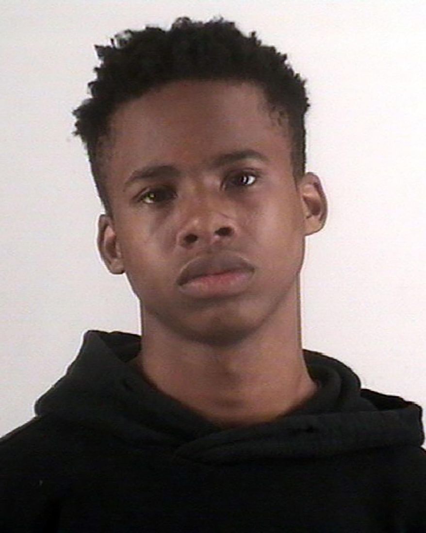 This undated photo provided by the Tarrant County Sheriff's Office shows Taymor McIntyre. A Texas jury has convicted the teenage rapper of murder in the 2016 shooting death of a man during a home invasion. The Tarrant County jury on Friday, July 19, 2019, found 19-year-old McIntyre of Arlington guilty for his role in the death of 21-year-old Ethan Walker at Walker's home in Mansfield, southeast of Fort Worth. (Tarrant County Sheriff's Office via AP)
