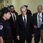 Former special counsel Robert Mueller arrives to testify on Capitol Hill in Washington, Wednesday, July 24, 2019, before the House Judiciary Committee hearing on his report on Russian election interference. (AP Photo/Susan Walsh)