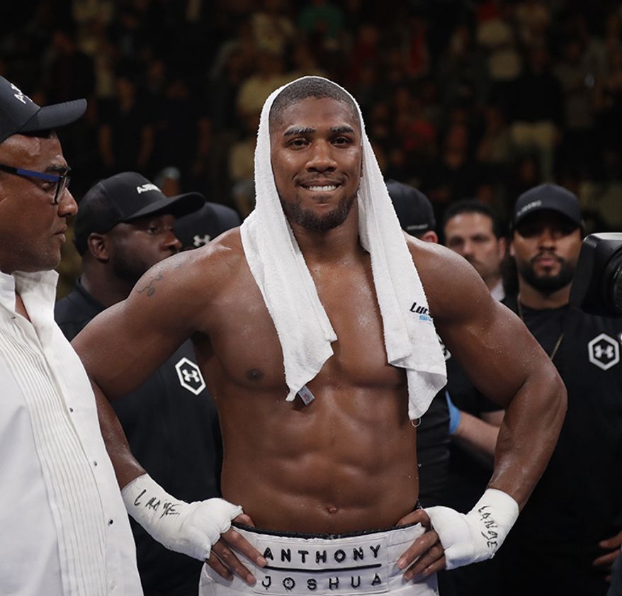 14. Anthony Joshua, 29, $55M