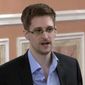 In this Oct. 11, 2013, file image made from video and released by WikiLeaks, former National Security Agency systems analyst Edward Snowden speaks in Moscow. Snowden has written a memoir. (AP Photo, File)