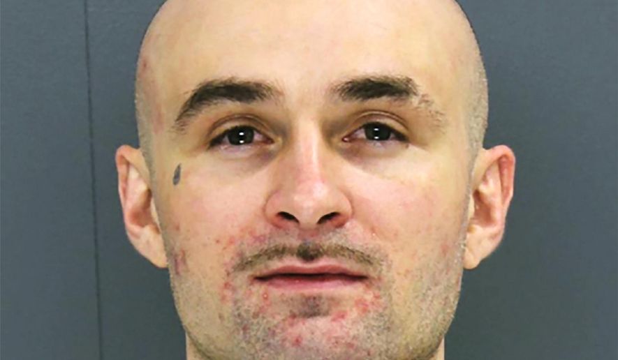 This undated photo provided by the South Carolina Department of Corrections shows James Peterson. Laurens County Sheriff Don Reynolds says that Peterson, an inmate serving a murder sentence in prison, orchestrated the revenge killing of a woman from behind bars using contraband cellphones. (South Carolina Department of Corrections via AP)