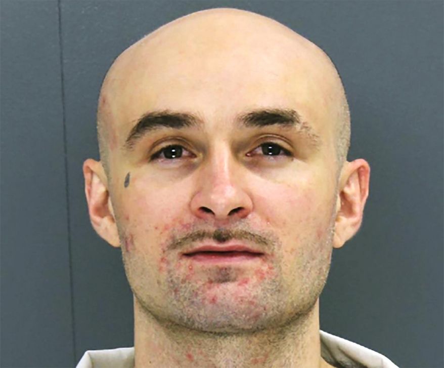 This undated photo provided by the South Carolina Department of Corrections shows James Peterson. Laurens County Sheriff Don Reynolds says that Peterson, an inmate serving a murder sentence in prison, orchestrated the revenge killing of a woman from behind bars using contraband cellphones. (South Carolina Department of Corrections via AP)