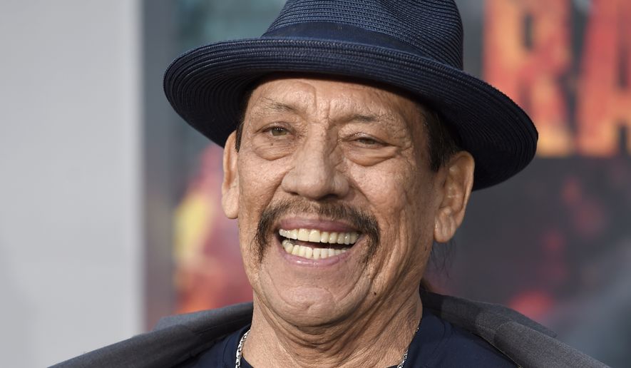 Danny Trejo arrives at the world premiere of "Rampage" at the Microsoft Theater on Wednesday, April 4, 2018, in Los Angeles. (Photo by Chris Pizzello/Invision/AP)